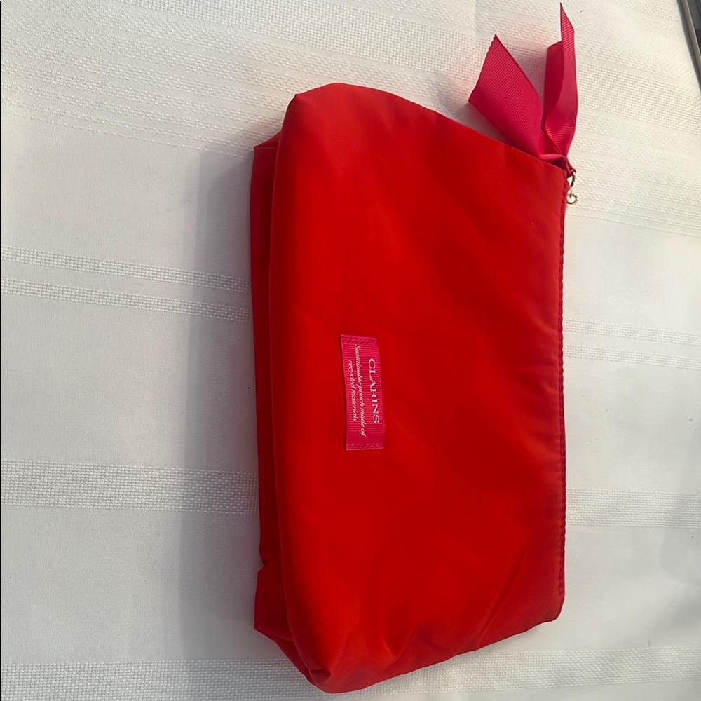 Clarins Red Women's Bag
